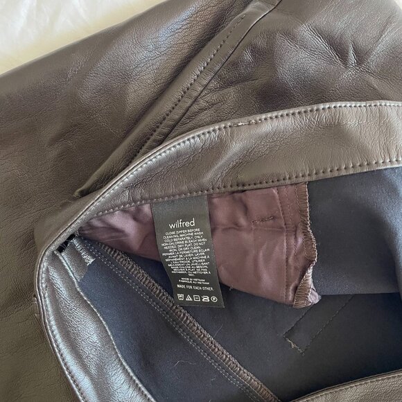 Aritzia Wilfred Brown Trousers (sz 8) - Picture 5 of 6